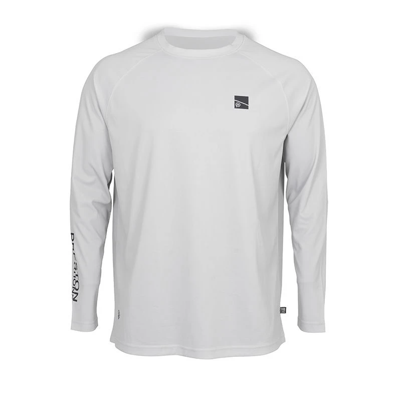 Preston Innovations Grey Performance Sun Shirt UPF-40